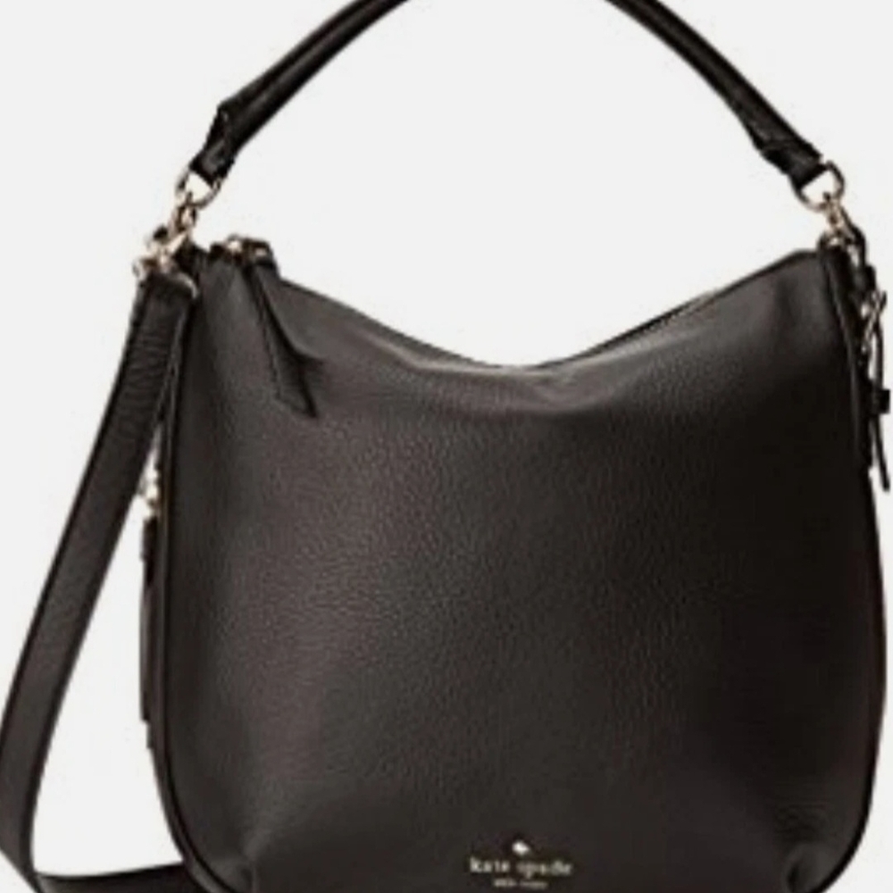 Kate Spade Black Leather Shoulder Bag